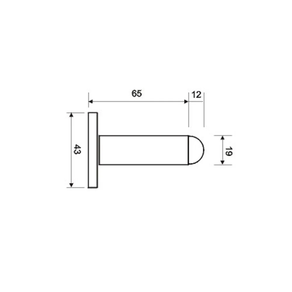 Pillar & Base Door Stop - Image 4