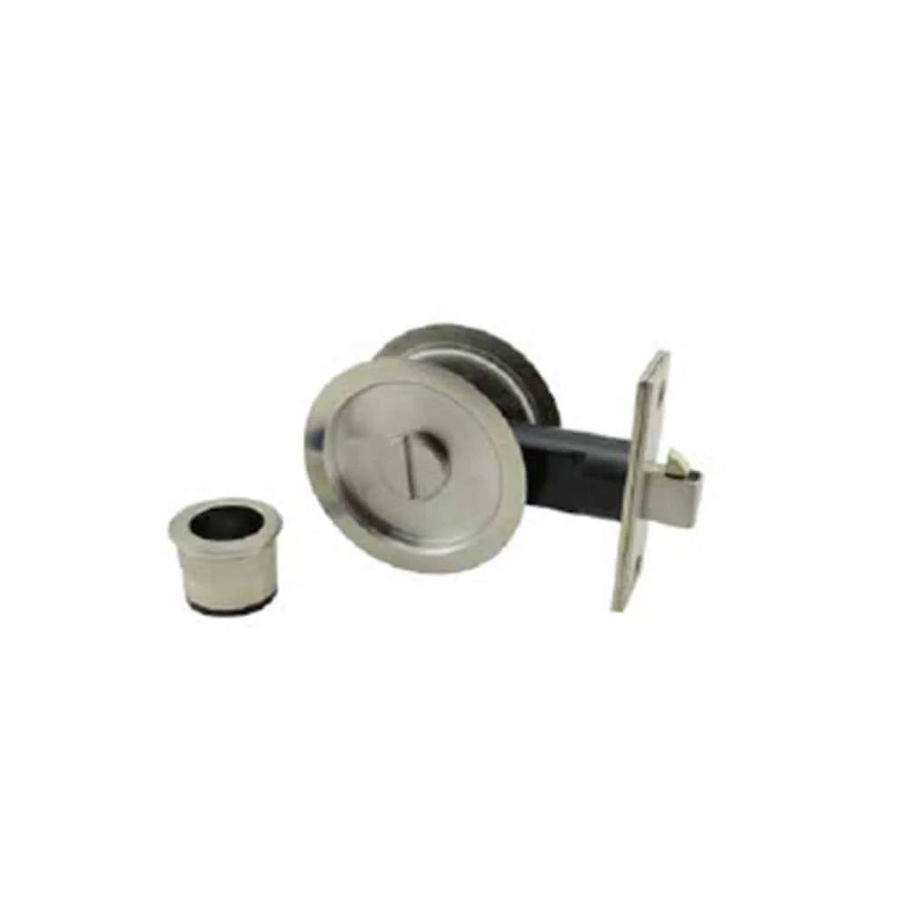 1670 Sliding Door Privacy Lock Flush Pull