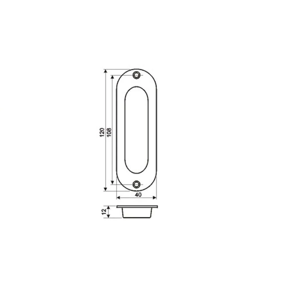 1678 Flush Pull - Image 2
