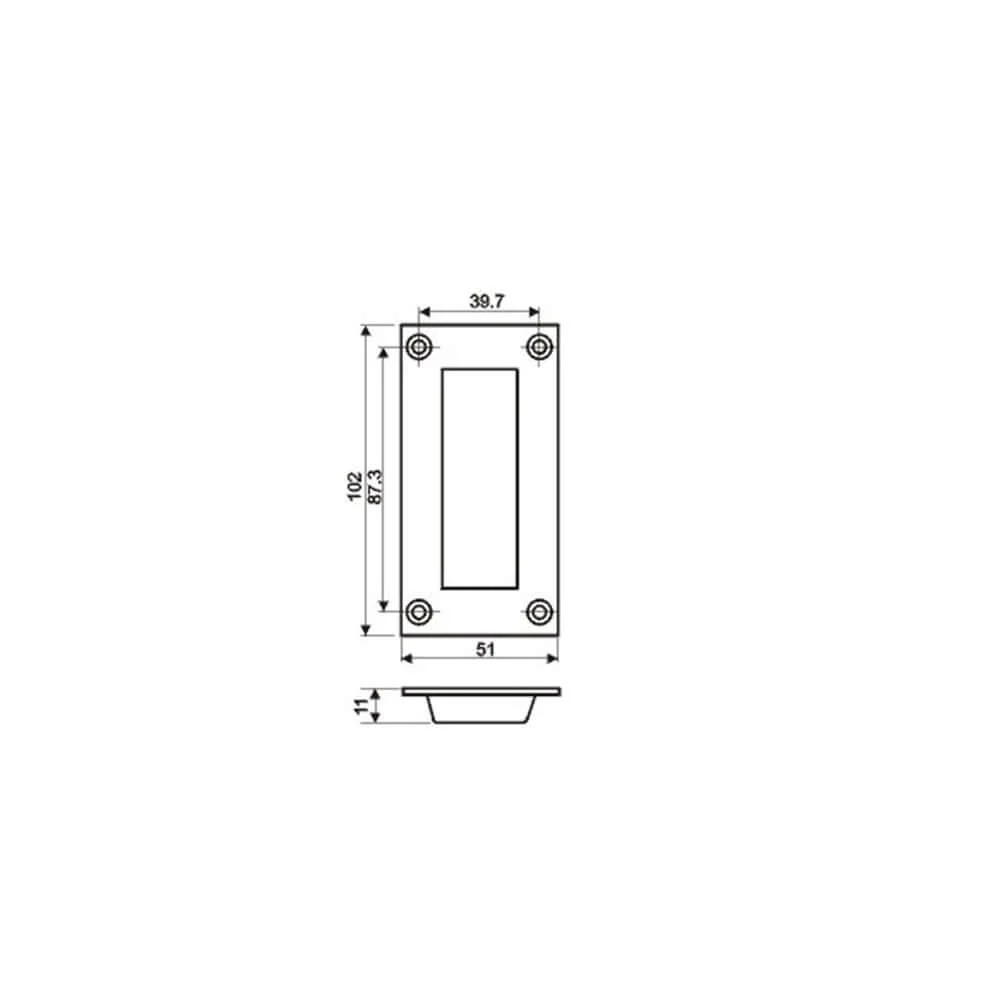 1688 Flush Pull - Image 2