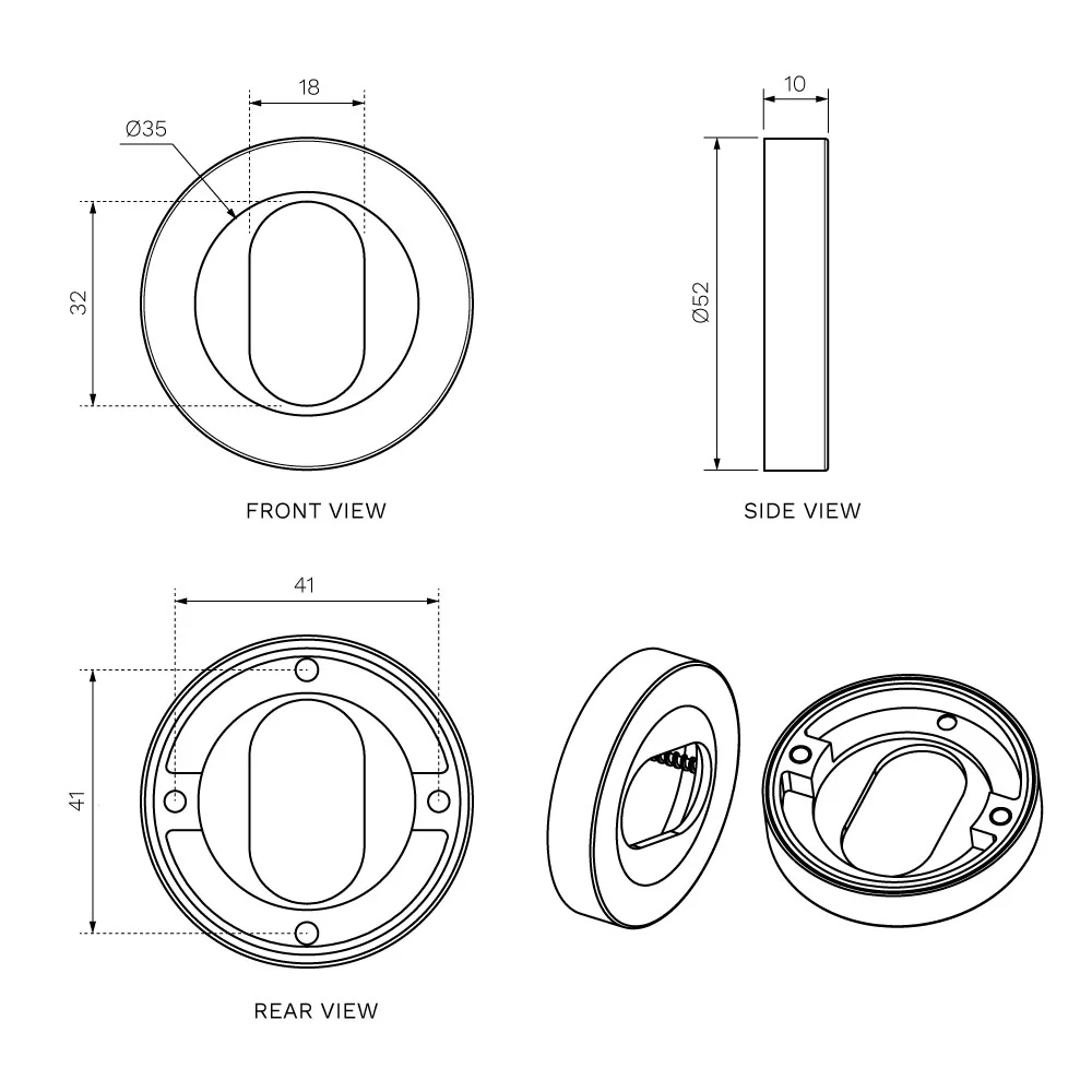 389-U Union Escutcheon - Image 5