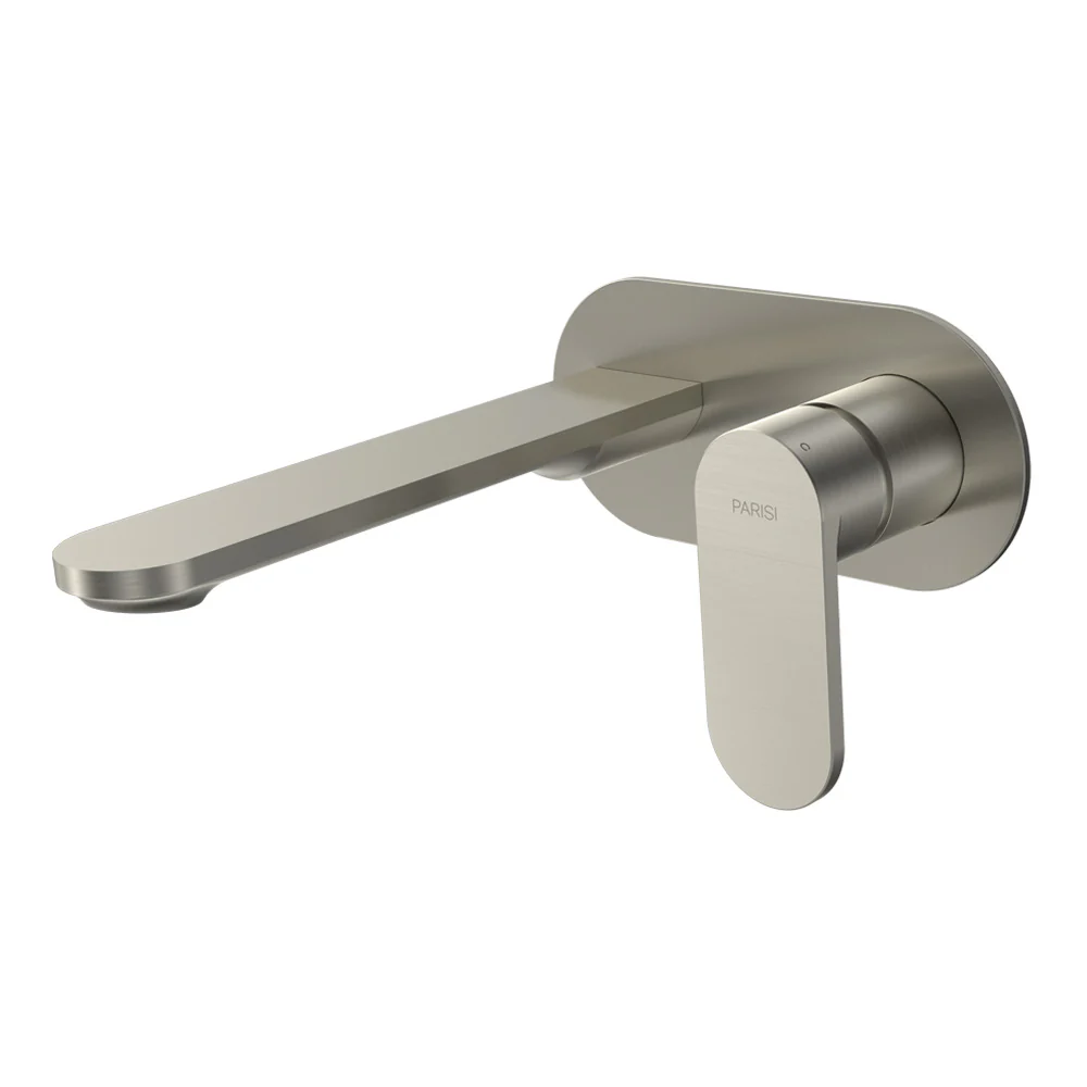 ABC II Wall Mixer with 190mm Spout on Elliptical Plate - Image 3