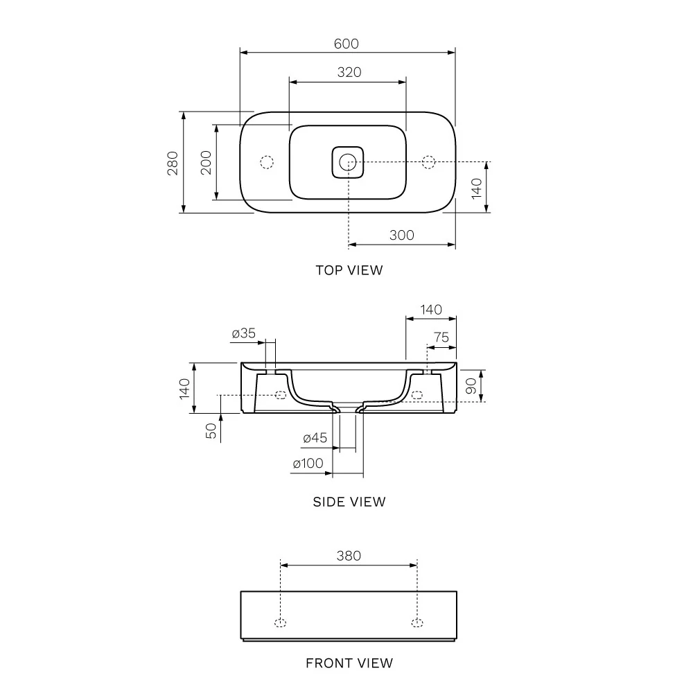 Cameo Bench Basin (60x28x14H) - Image 31