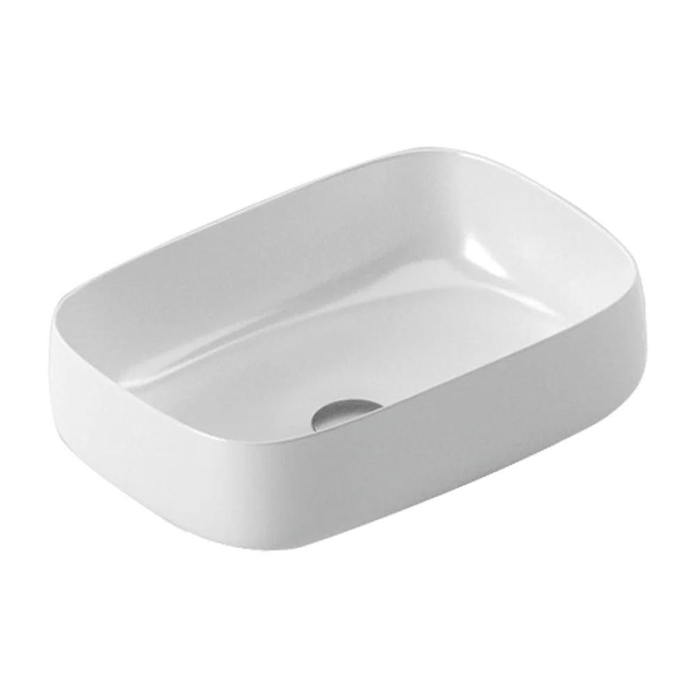 Cognac Quadro 56 Bench Mounted Basin