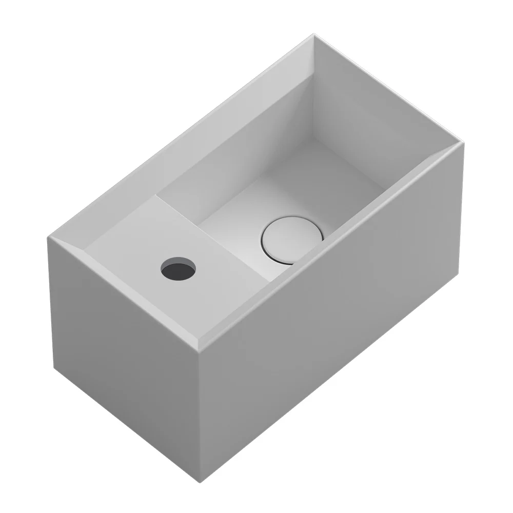 Cut Wall Basin with LH Tap Landing (45x25x25H) - Image 11