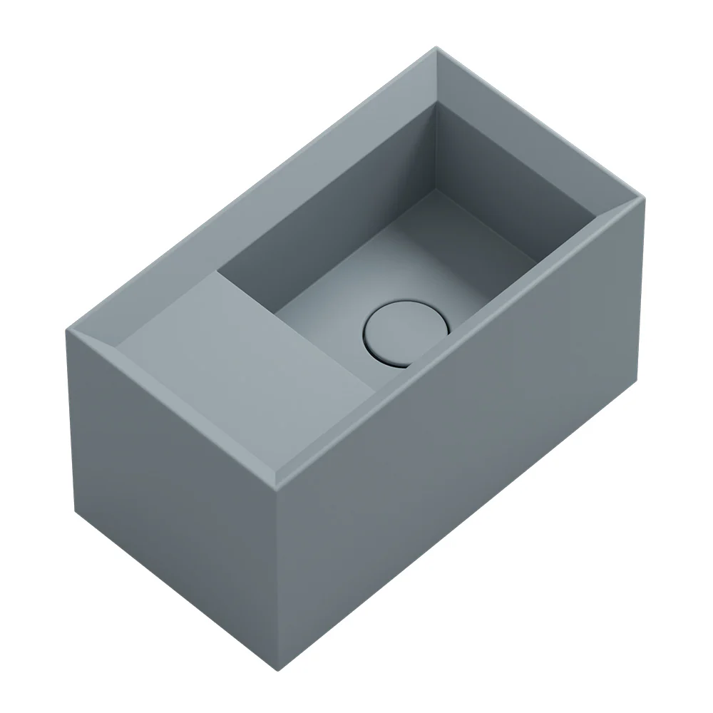 Cut Wall Basin with LH Tap Landing (45x25x25H) - Image 6
