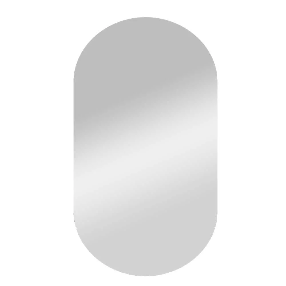 Elli 50 Oval Mirror Storage Cabinet - Image 8