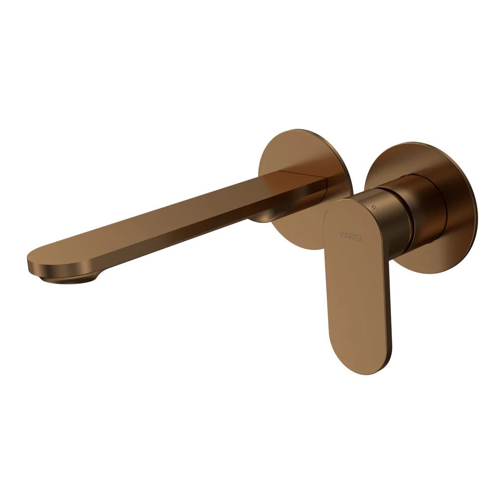 Elli II Wall Mixer with 190mm Spout (Individual Flanges) - Image 5
