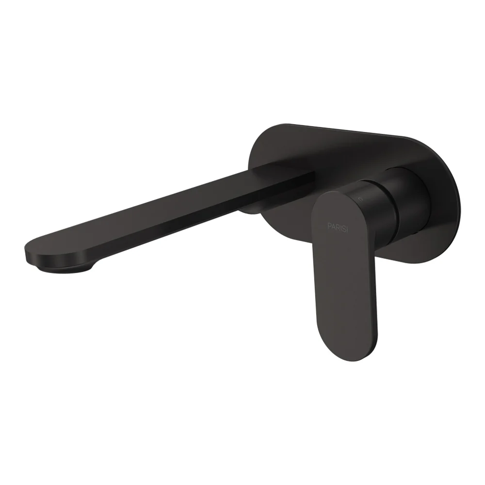 Elli II Wall Mixer with 190mm Spout on Elliptical Plate - Image 6