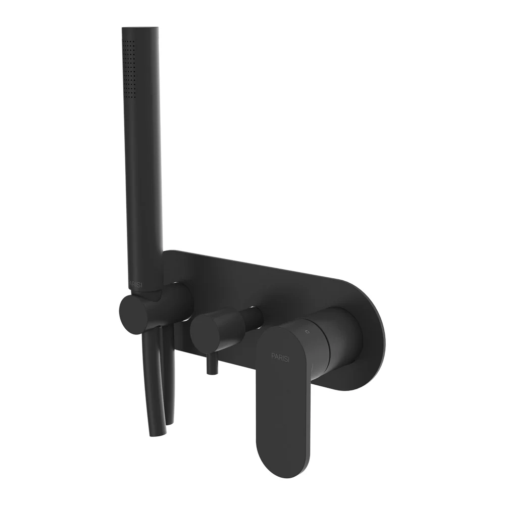 Elli II Wall Mixer with 3-Way Diverter and Handshower - Image 2