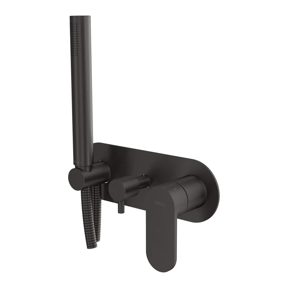 Elli II Wall Mixer with 3-Way Diverter and Handshower - Image 6