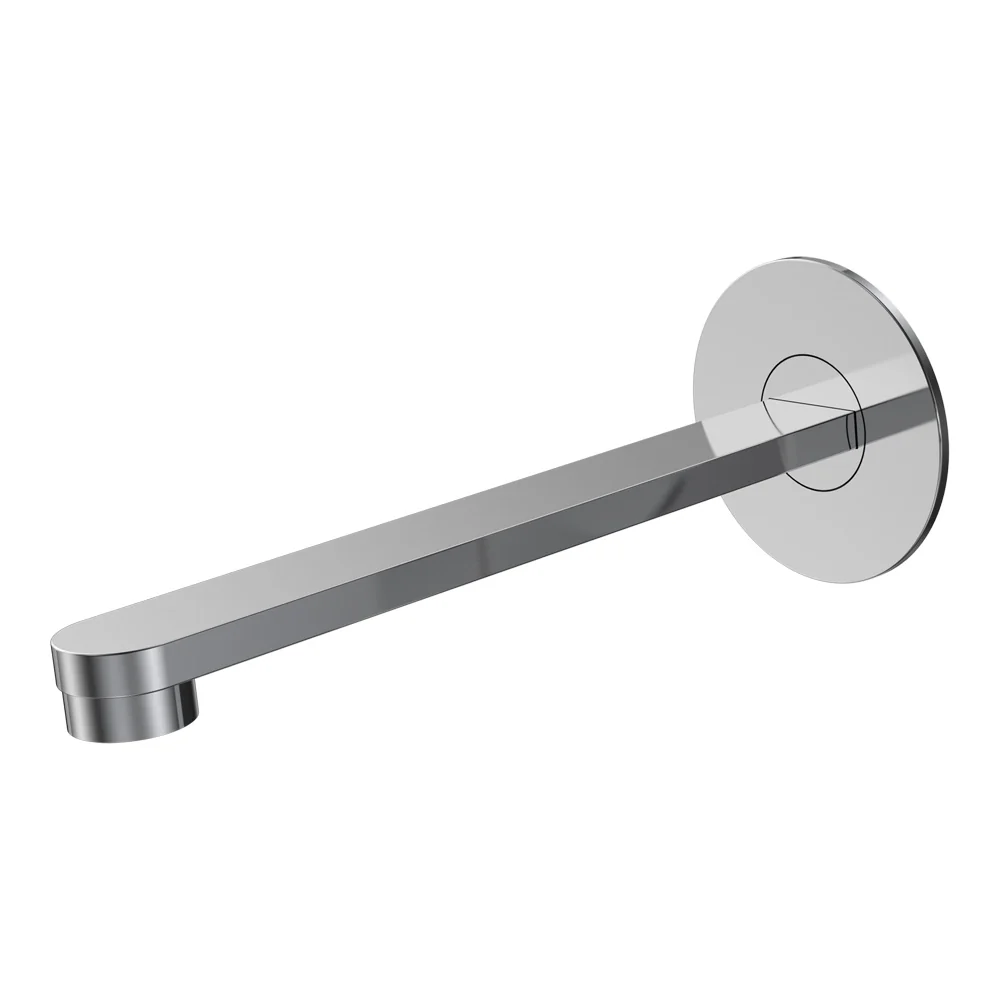 Ellisse II Wall Bath Spout 220mm