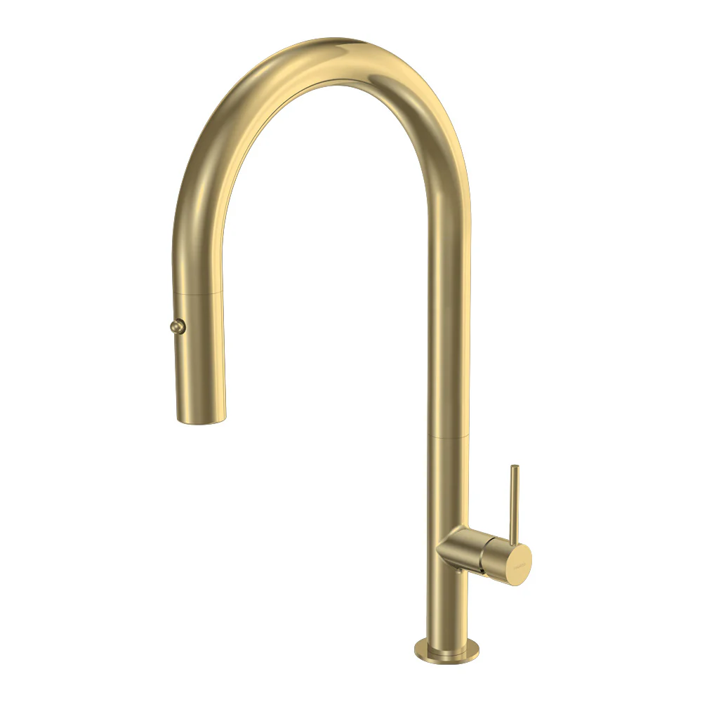 Envy 30 Kitchen Mixer with Round Spout and Pull Out Spray - Image 4