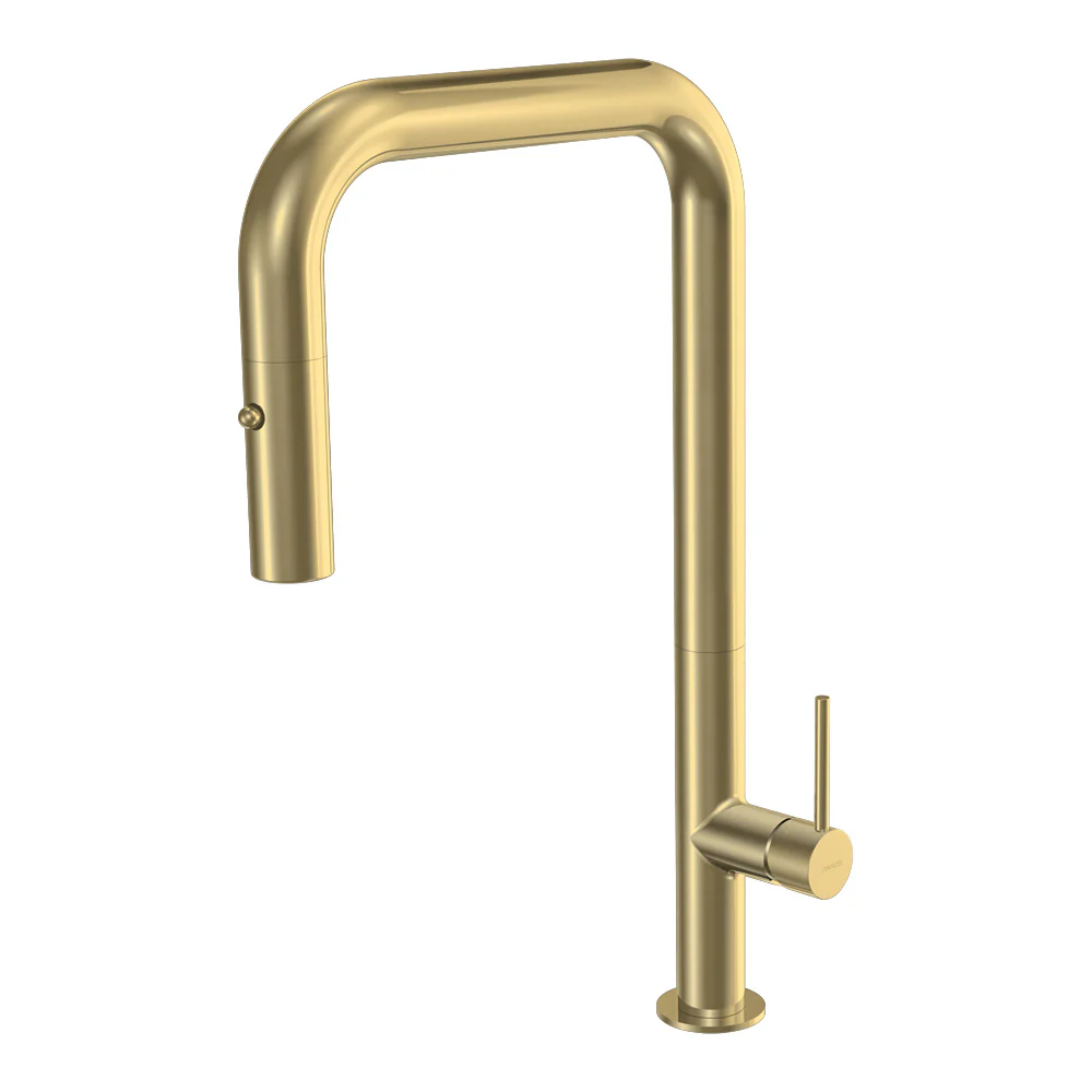 Envy 30 Kitchen Mixer with Square Spout and Pull-out Spray - Image 4