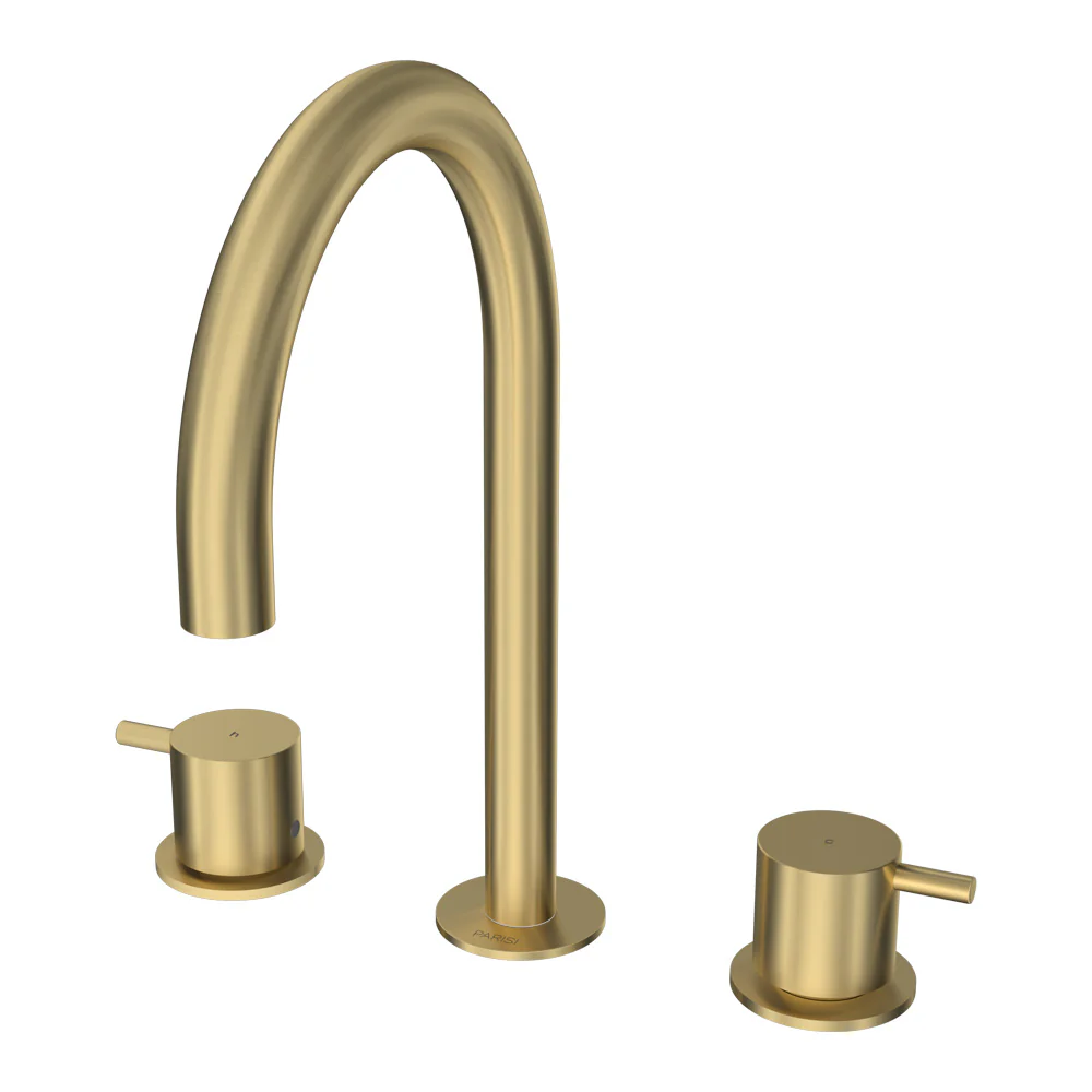 Envy II Basin Set with Round Swivel Spout - Image 4