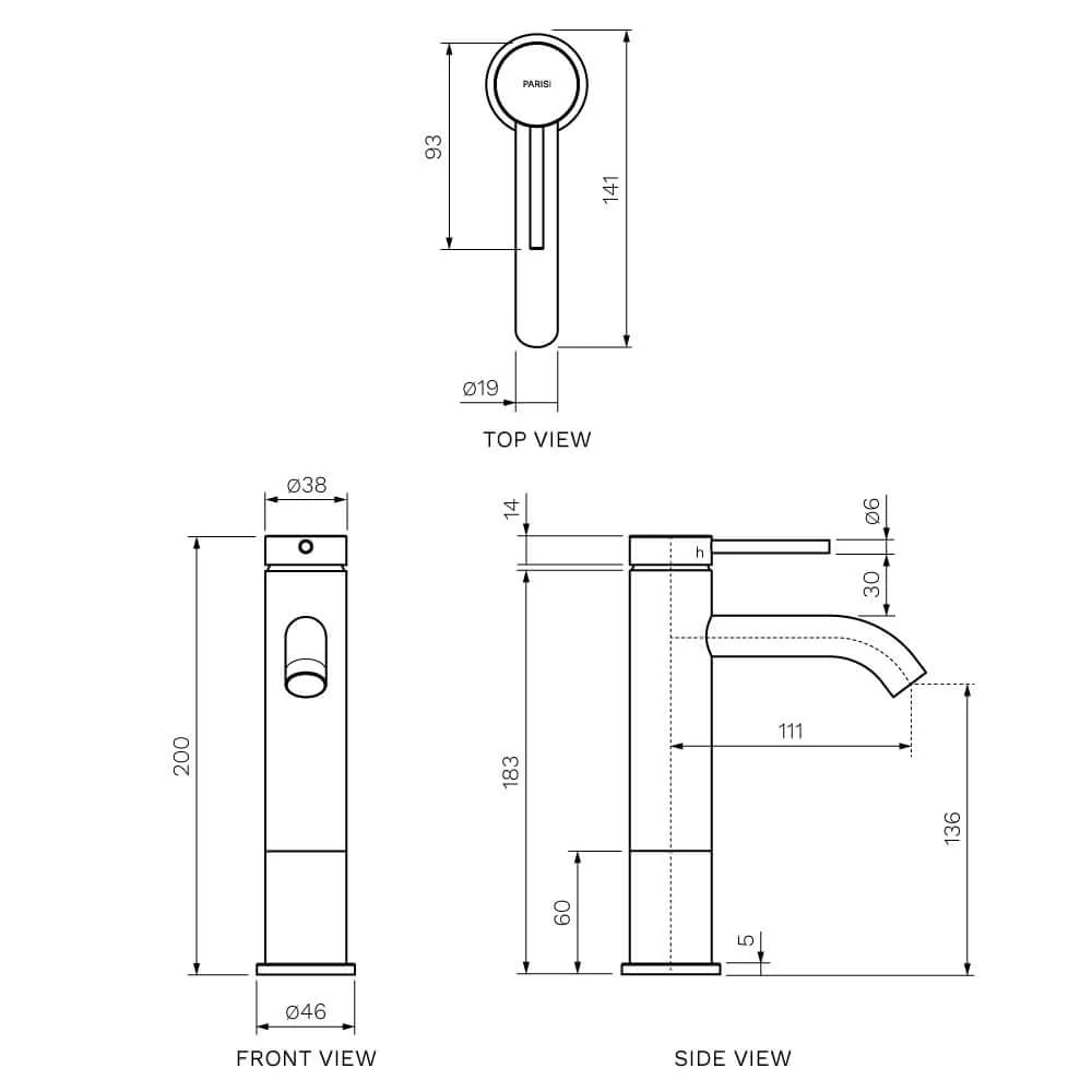 Envy II Mid Basin Mixer - Image 7