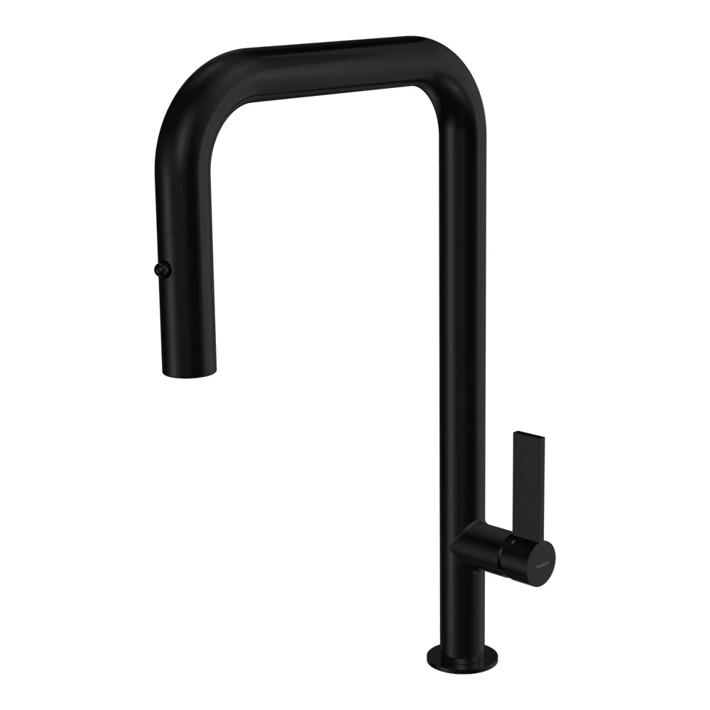 Ergo 30 Kitchen Mixer with Square Spout and Pull Out Spray - Image 2