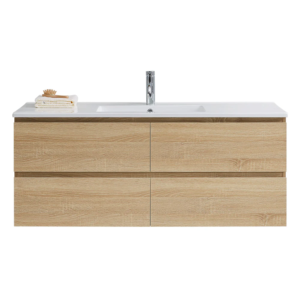 Evo 1200 Wall Cabinet with Single Basin Ceramic Top - Image 6
