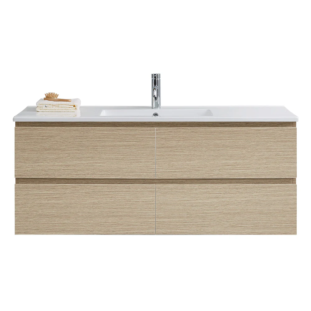 Evo 1200 Wall Cabinet with Single Basin Ceramic Top - Image 7