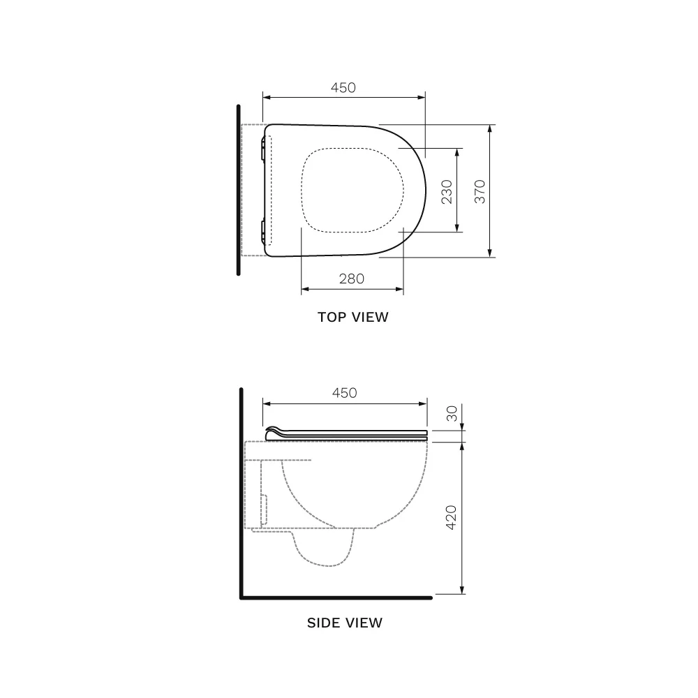 Quick/App/Link Soft Close Thin Seat - Image 9