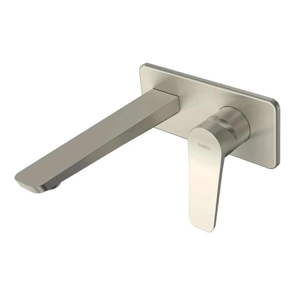 Float Wall Mixer with 180mm Spout on Backplate - Image 3