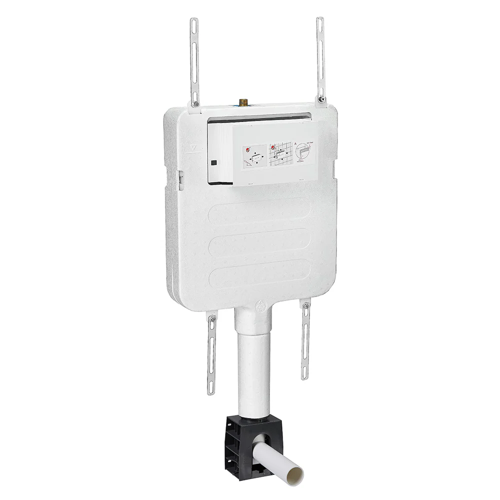 Incasso Front Flush Concealed Cistern Adj Flush Pipe