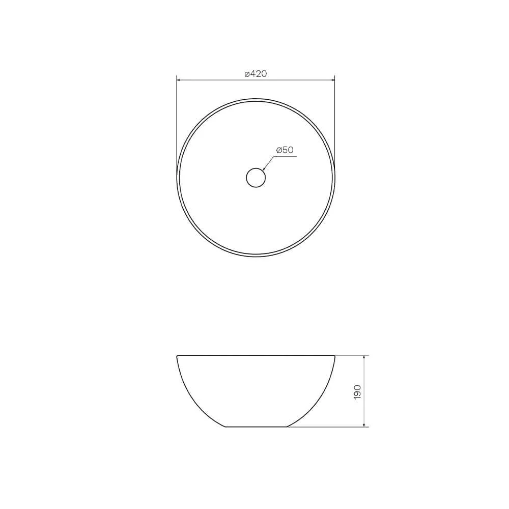 Lavabo Special 59 Cer 55 - Image 3