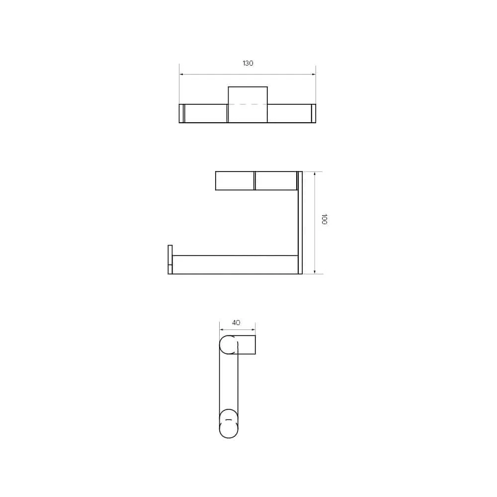 L'Hotel Toilet Roll Holder (Left) - Image 2