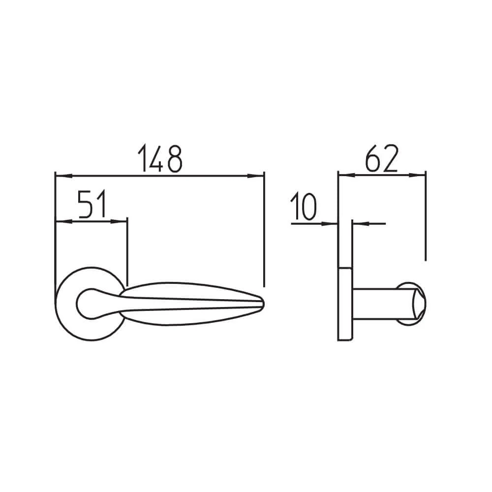 Duo Lever Handle - Image 2