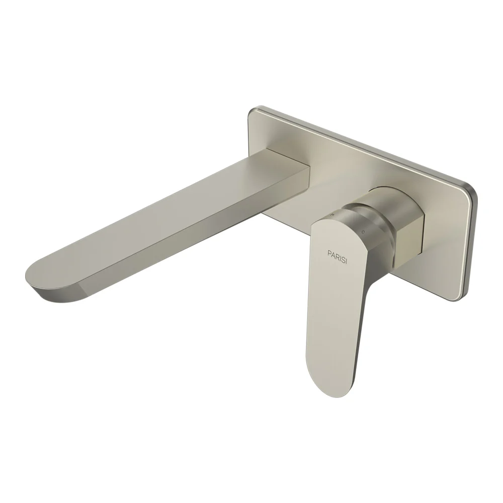 Loom Wall Mixer with 180mm Spout on Backplate - Image 3