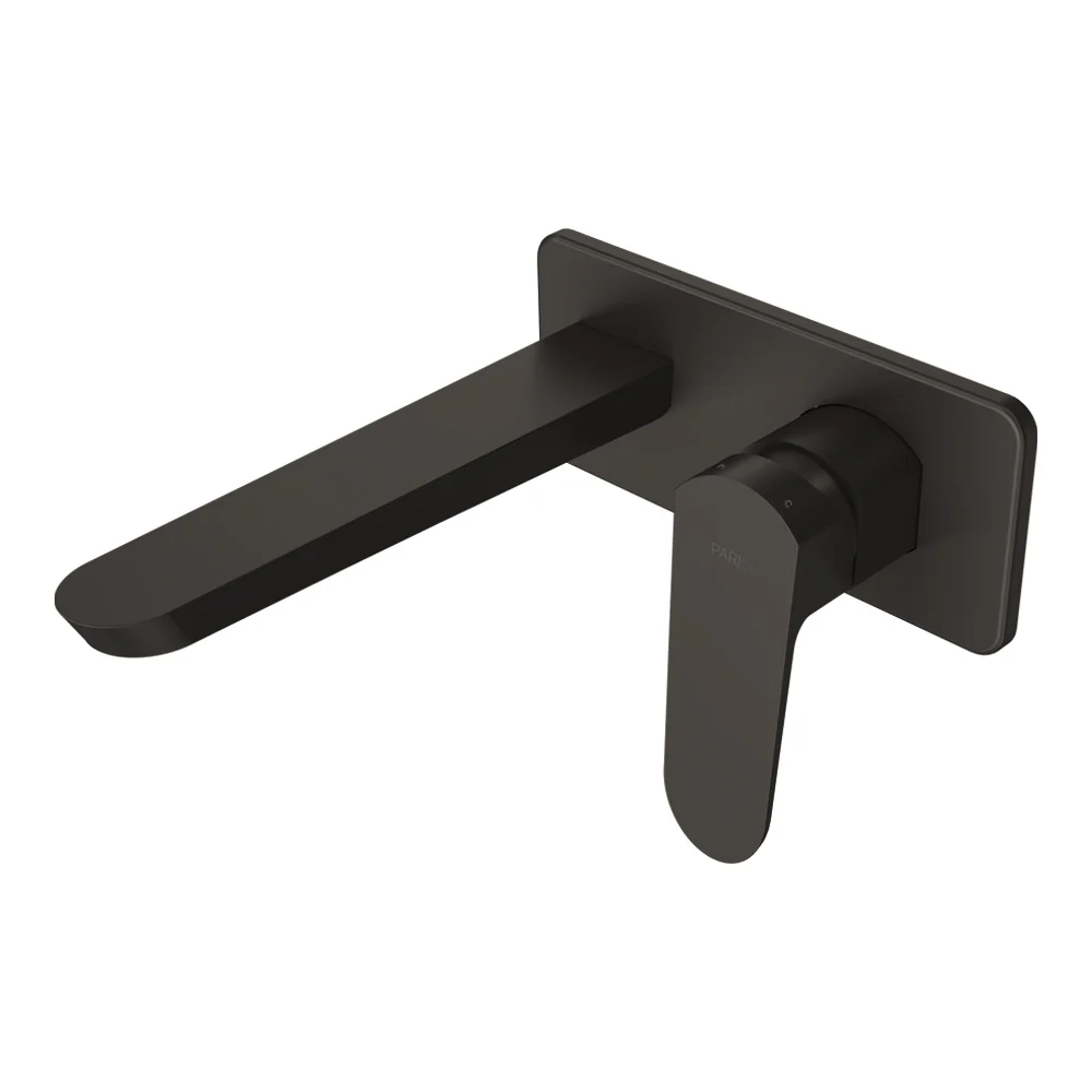 Loom Wall Mixer with 180mm Spout on Backplate - Image 5