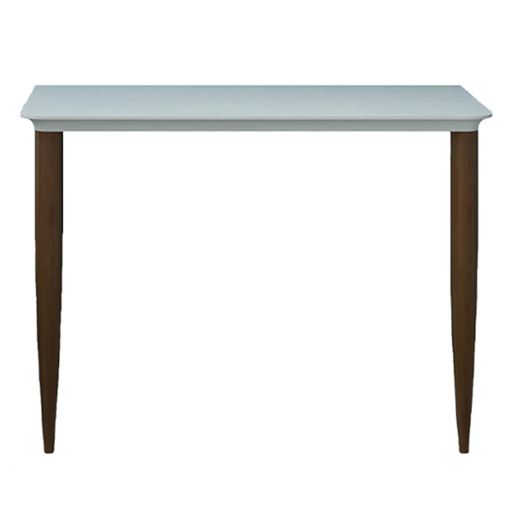 Niky Console 100 Solid Surface with Timber Legs