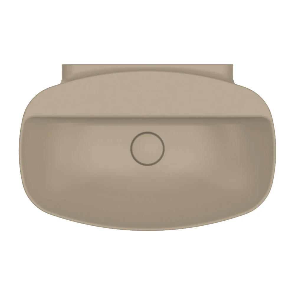 Nudaslim 60 Back to Wall Bench Basin with Tap Landing - Image 7
