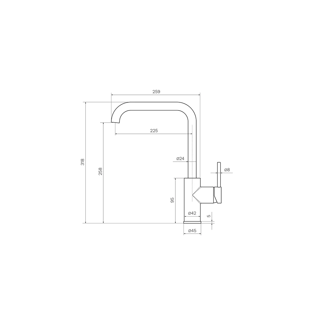 Play Kitchen Mixer with Square Spout - Image 6