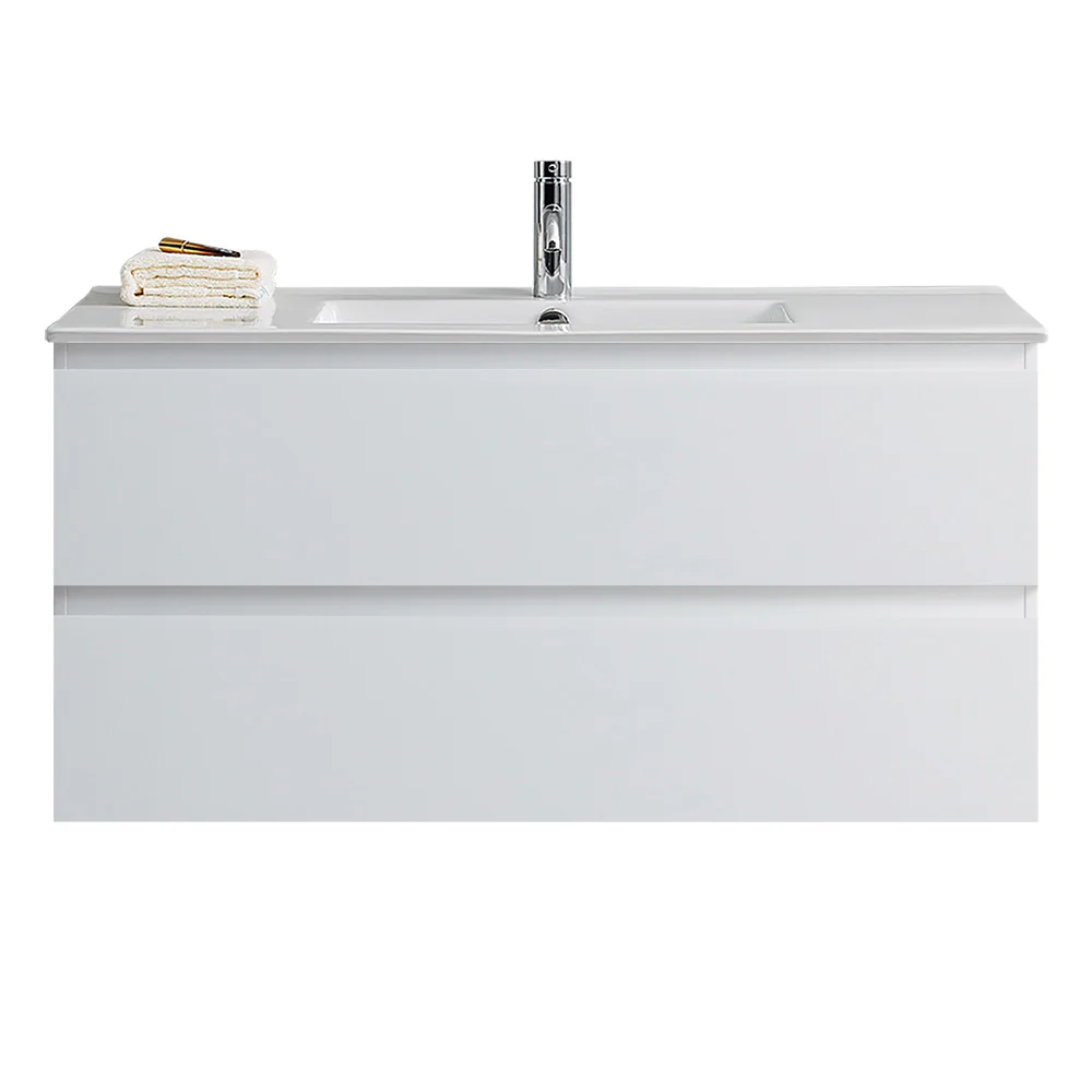 Pure Bianco 1000 Wall Cabinet with Ceramic Top - Image 2
