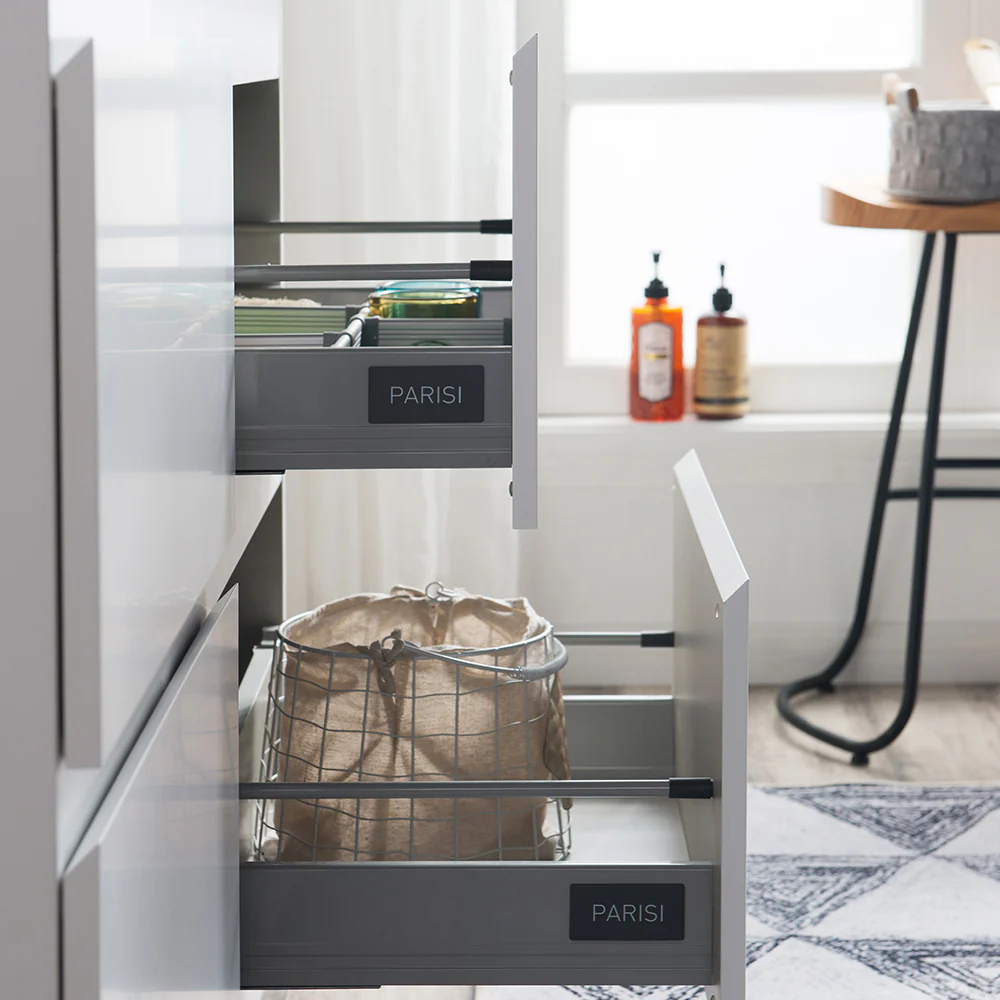 Pure Bianco II 1200 Floor Cabinet with Single Ceramic Top - Image 5