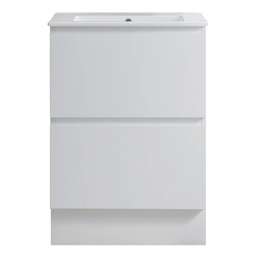 Pure Bianco II 600 Floor Cabinet with Ceramic Top