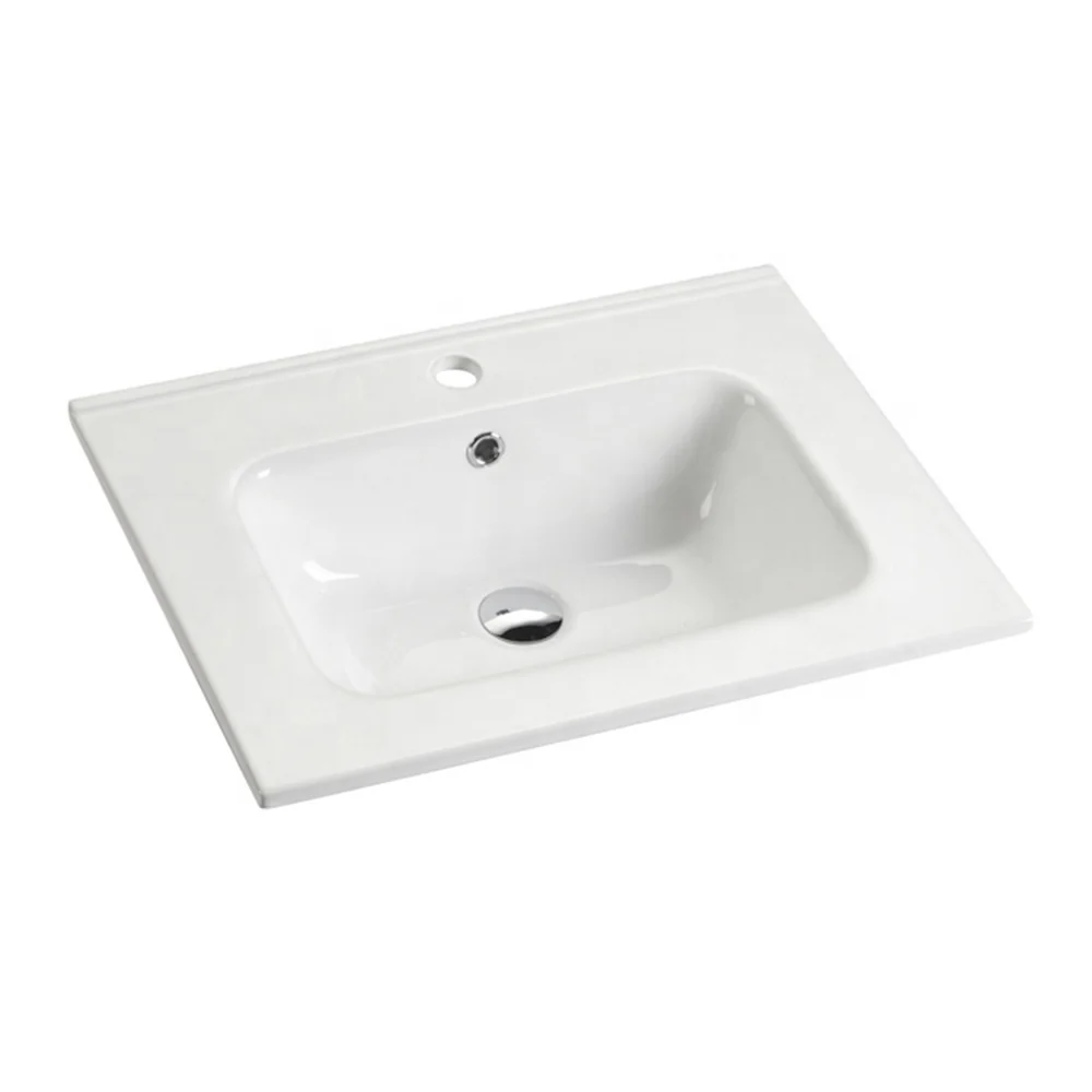 Pure Bianco II 600 Floor Cabinet with Ceramic Top - Image 3