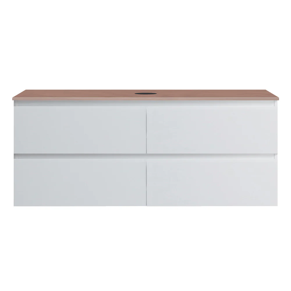 Pure Bianco + MyTop 1200 Wall Cabinet Matt White with Porcelain Top - Image 4