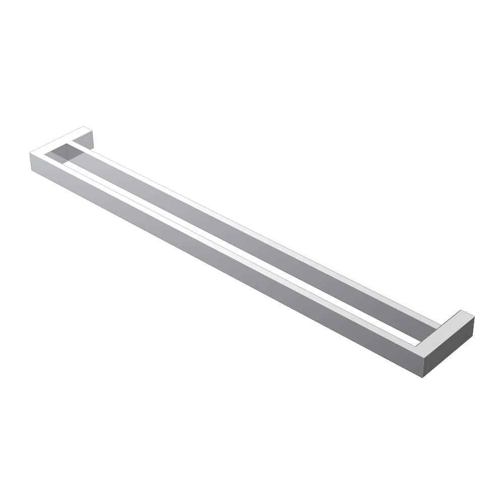 Quadro Double Towel Rail 700mm