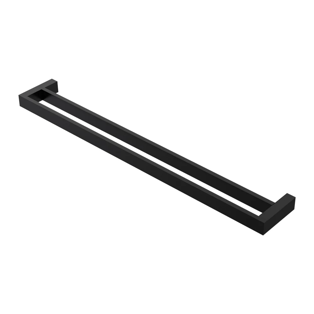 Quadro Double Towel Rail 700mm - Image 2