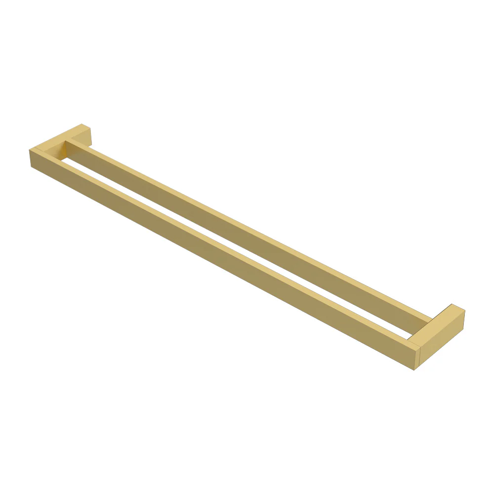 Quadro Double Towel Rail 700mm - Image 4