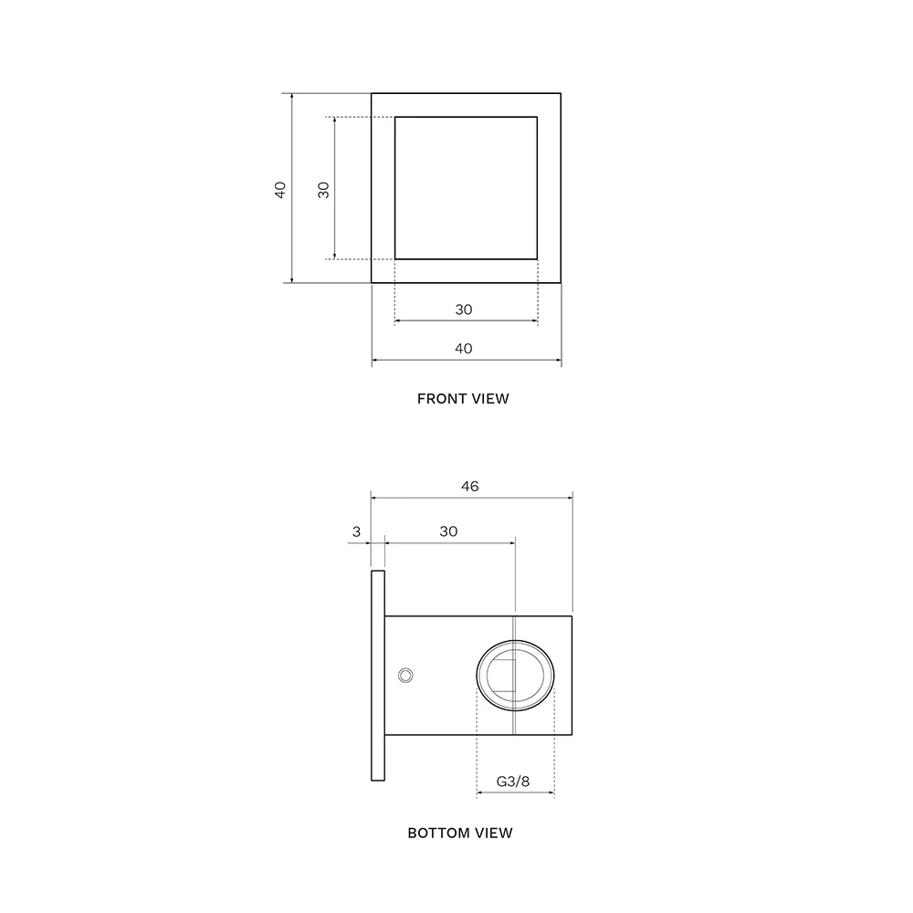 Quadro Shower Connector - Image 2