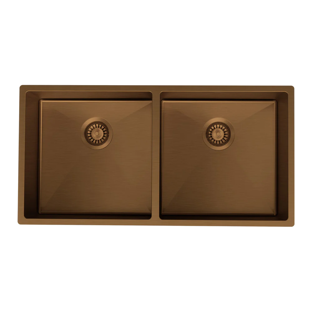 Quadro Sink Double Bowl 865mm - Image 4