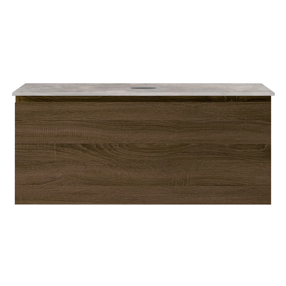 Rocki + MyTop 1000 Wall Cabinet Moka with Porcelain Top - Image 3