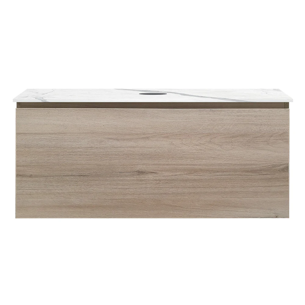 Rocki + MyTop 1000 Wall Cabinet Steel Oak with Porcelain Top - Image 5