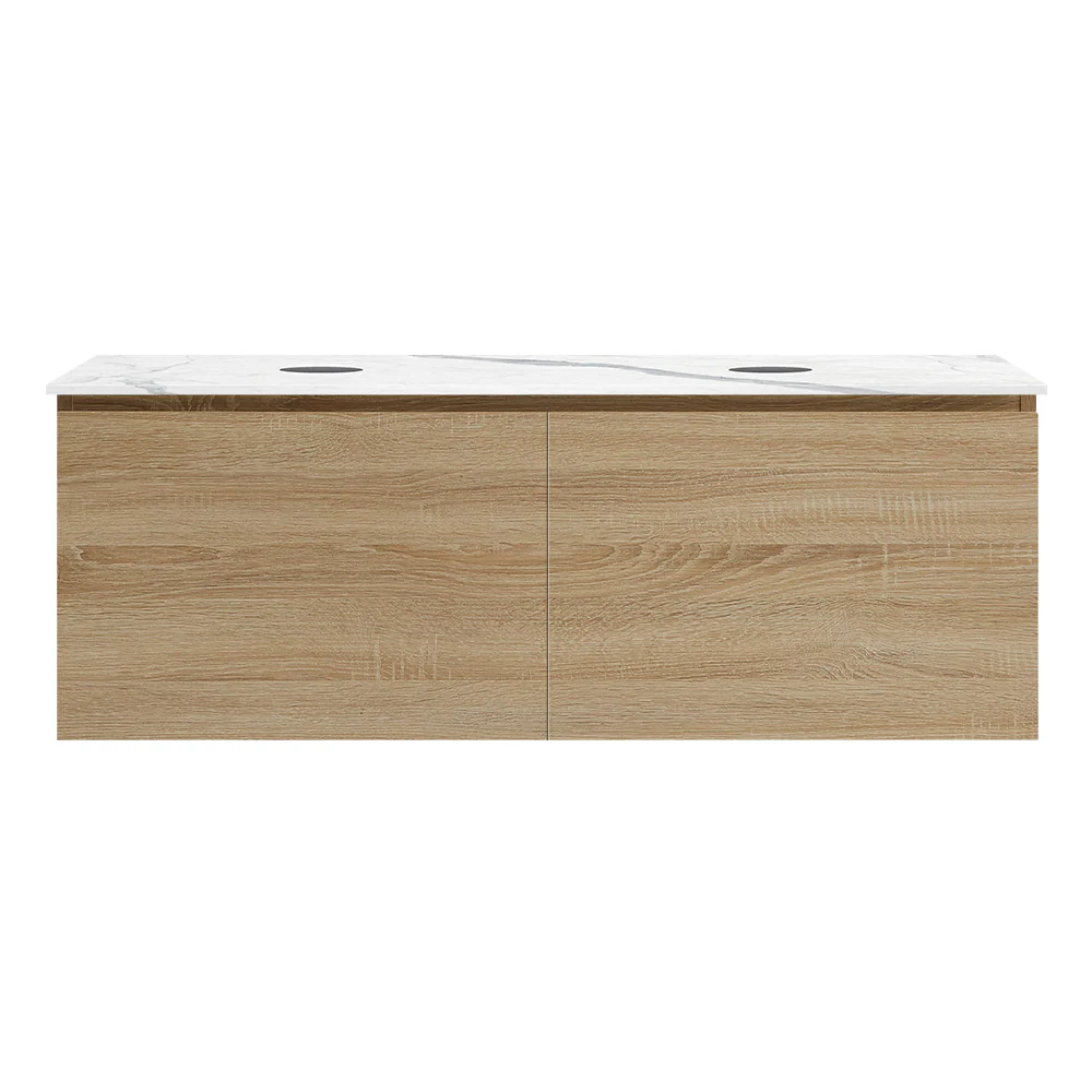 Rocki + MyTop 1200 Wall Cabinet Sahara with Porcelain Top Double - Image 5