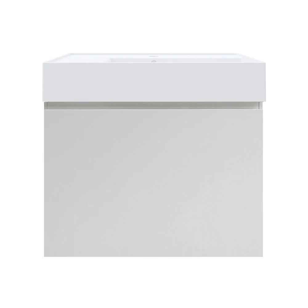 Rocki Twenty 600 Wall Cabinet with Matt White Right Bowl Top - Image 10
