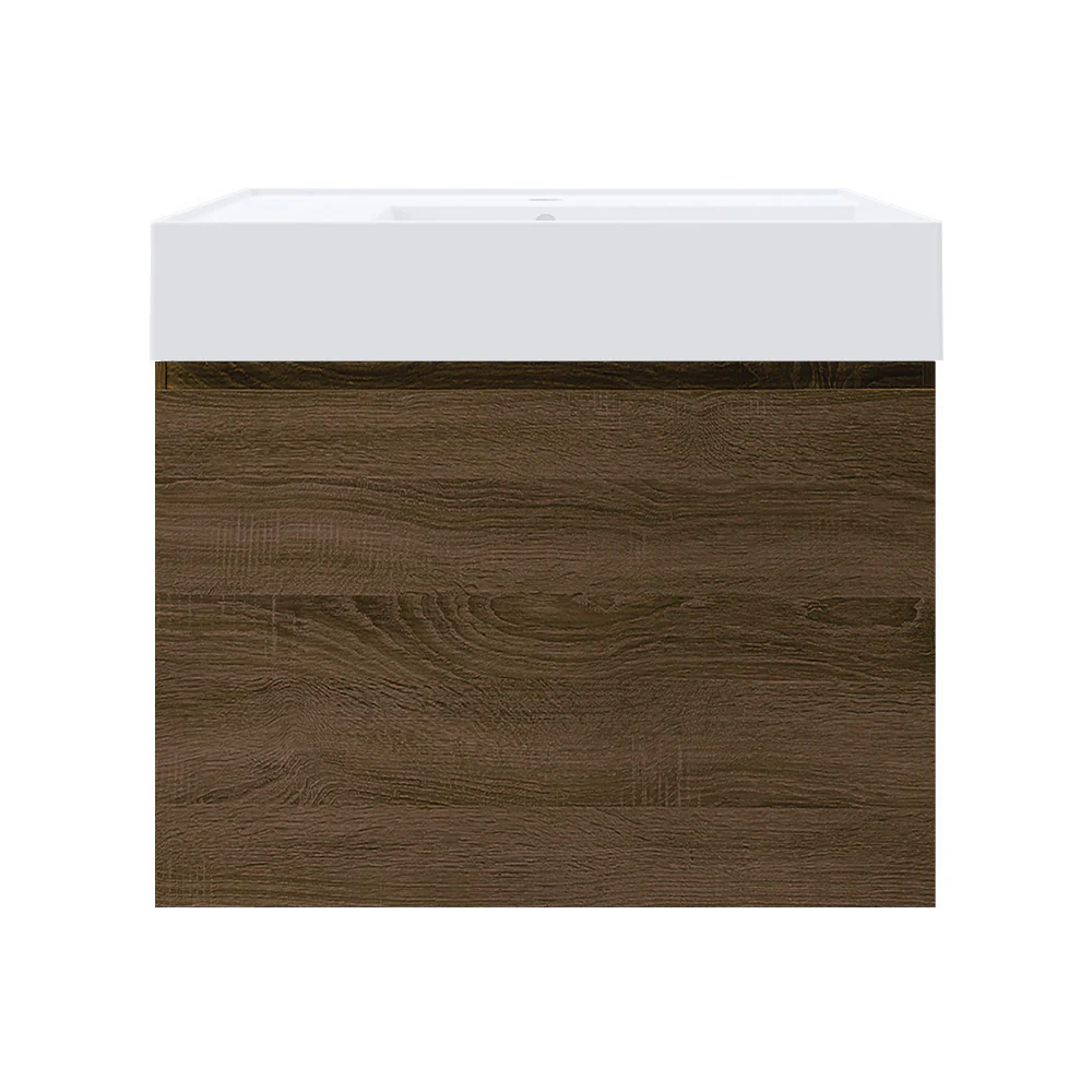 Rocki Twenty 600 Wall Cabinet with Matt White Right Bowl Top - Image 6