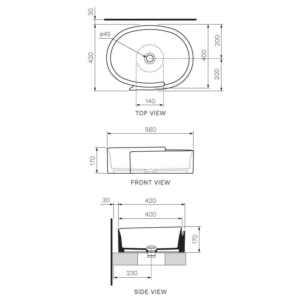 Roll 56 Bench Basin - Image 11